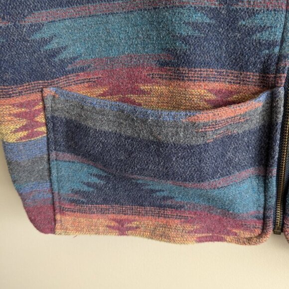 Vintage Aztec zip vest - Picture 4 of 8